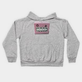 robot face Kids Hoodie